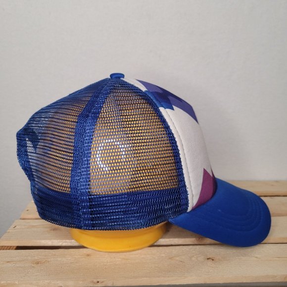 Stoli Trucker Hat Blue Mesh Snap Back - Picture 4 of 9
